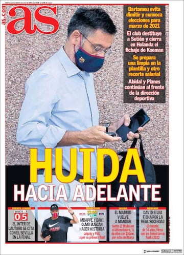 Las portadas de AS de agosto