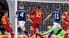 La Selección de España visitó a Escocia en la jornada 2 de los Clasificatorios para la Eurocopa de 2024 y se llevó una derrota en Hampden Park.