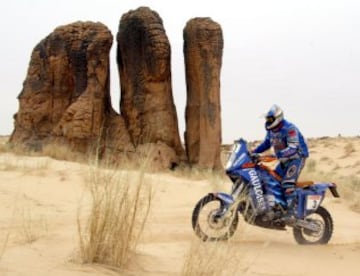 Fue ganador del Rally Dakar en 2004 en motos y en 2014 en coches. Por lo que se convirtió en el primer español en conseguir esta proeza y el tercer piloto de la historia en conseguir ganar el Dakar en la categoría de motos y coches.