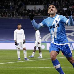 Falcao, goleador: El delantero con mejor promedio de España