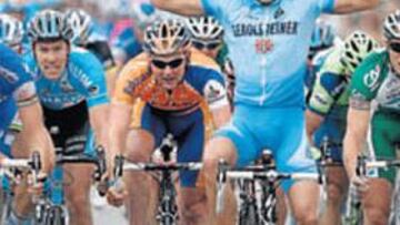 <b>CAMPANADA. </b>Haussler fue el primer sorprendido por su triunfo.