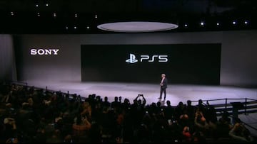 Jim Ryan, durante el evento de presentación de PS5 celebrado en CES 2020, Las Vegas