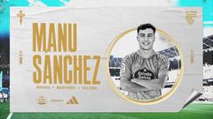 Anuncio del fichaje de Manu Sánchez por el Celta.