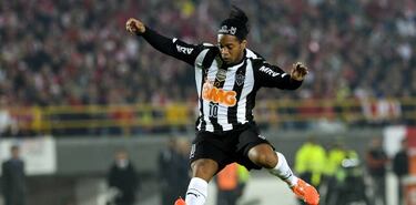 Así ha sido el paso de Ronaldinho por Bogotá