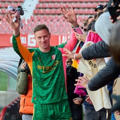 Aquí está Ter Stegen, papá