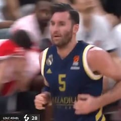 Se puede estar 'on fire' o completamente hirviendo: 30" de Rudy en modo Jordan