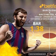 Barça Basket vs. Maccabi Tel Aviv: horario, TV, estadísticas, clasificación y pronósticos