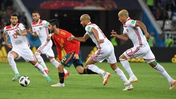 El ataque de la Selección española pasa por las botas de Isco. Suma diez pases que acabaron en ocasión, 26 regates, ocho disparos y un gol.