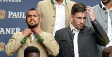 Arturo Vidal y Pierre Emile Hojbjerg.