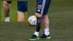 Messi's remarkable tattoo