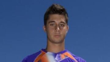 Javi González, ayer.