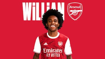 Oficial: Willian, al Arsenal