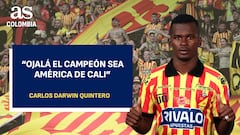 “Ojalá el campeón sea América de Cali”: Carlos Darwin Quintero en AS