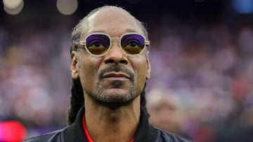 (FILES)AFC captain Snoop Dogg looks on during the 2023 NFL Pro Bowl Games at Allegiant Stadium on February 5, 2023 in Las Vegas, Nevada. Acclaimed rapper Snoop Dogg will be a special reporter for US broadcaster NBC at the Paris Olympics this year, the network announced on January 2, 2024, reprising his star turn at the Tokyo Games that delighted viewers. (Photo by Ethan Miller / GETTY IMAGES NORTH AMERICA / AFP)