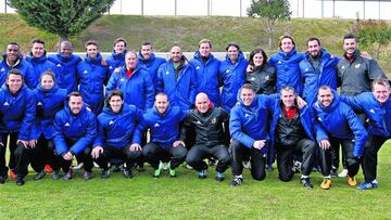 Los componentes del Curso de Entrenadores de la RFEF.