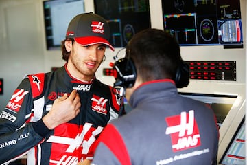 El italiano realizó siete sesiones con Haas en 2017.