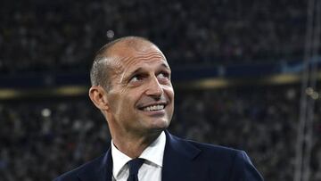 TURIN, ITALY - SEPTEMBER 14: Massimiliano Allegri head coach of Juventus, arrives for the UEFA Champions League Group H football match between Juventus and Benfica at the Allianz Stadium in Turin, Italy, on September 14, 2022. (Photo by Isabella Bonotto/Anadolu Agency via Getty Images)