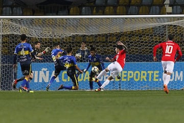 Por segunda vez en el torneo a Huachipato no le validaron un gol pese a que la pelota traspuso la raya de gol.