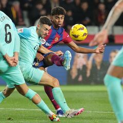 El golazo de Lamine Yamal al Mallorca en imágenes