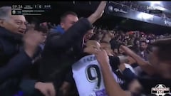 El Atlético, molesto por la roja a Costa: Rodrigo no vio tarjeta por celebrar un gol con la grada