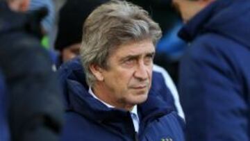 El lamento de Manuel Pellegrini tras el empate.