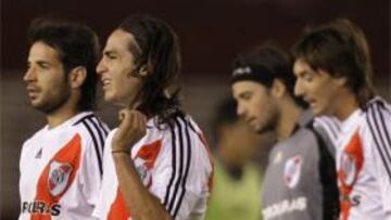 Jugadores de River Plate desolados
