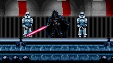 La escena final de Star Wars: Rogue One, recreada en 16-bits