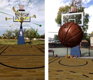 Convierte el mundo entero en una cancha con la app NBA AR