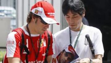 Alonso rebaja la euforia de cara al GP de China.