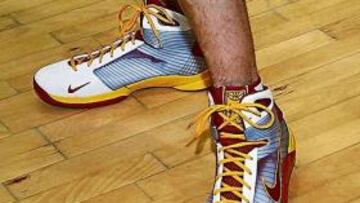 Las botas de Pau Gasol.