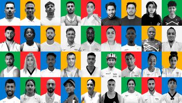 Los 36 atletas del Equipo Ol¨ªmpico de Refugiados para Par¨ªs 2024