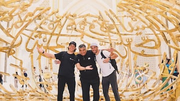 “Estoy muy agradecido de que mi familia esté en los días buenos y malos... Quiero llevar los colores de Chile a lo más alto”