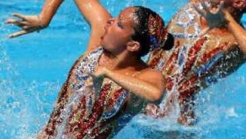 <b>Y VAN TRES.</b> La pareja española ha contribuido a acrecentar el medallero español, lástima que por el momento no figure ningún oro.