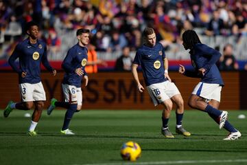 Los futbolistas del Barcelona se mostraban confiados para este duelo ante Las Palmas, sin saber que el sufrimiento en LaLiga continuaría. 