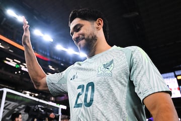  Henry Martin of Mexico during the game international friendly between Mexican National team (Mexico) and Canada at AT-T Stadium, on September 10, 2024, Arlington, Texas, United States.