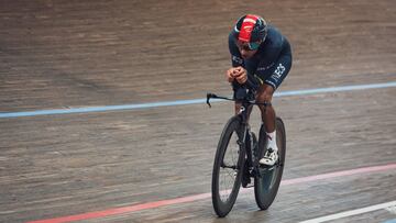 Bernal trabaja en la crono