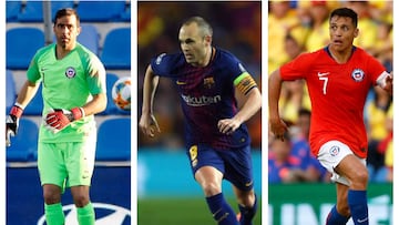 Iniesta engrandece a Bravo y elige la mejor cualidad de Alexis