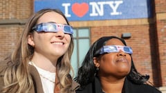Free solar eclipse glasses in New York