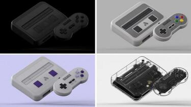 Así es la Super Nintendo Mini de cartuchos