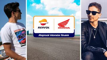 Márquez y Lorenzo, pilotos del Repsol Honda.