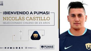 Castillo y Rabello son parte del renovador plan de Pumas