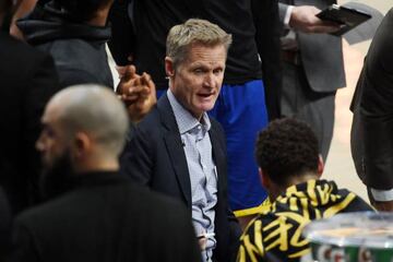 Steve Kerr, entrenador de Golden State Warriors.