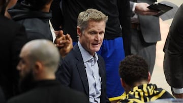 Steve Kerr, entrenador de Golden State Warriors.