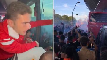 La brutal despedida de la afición del Sporting a su equipo antes del derbi sin la 'Mareona'