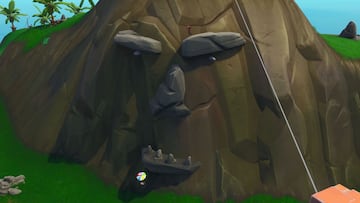 Fortnite Battle Royale - Desafío de la Semana 1 de la Temporada 8: Visita una cara gigante en el desierto, la jungla y la nieve