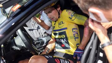 Roglic, con dudas: "Pens¨¦ que ya me sentir¨ªa algo mejor"