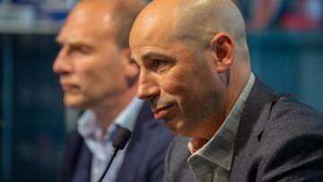 GRAFCAV6548. VITORIA, 17/06/2022.- El Baskonia ha presentado este viernes a Joan Peñarroya como nuevo entrenador del equipo. EFE/David Aguilar