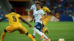 Ezequiel Barco lamentó la eliminación de Argentina