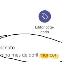 Un panadero paga a un empleado con el concepto “nómina abril maricón” y da una justificación