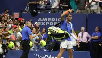 Nadal se despide de Nueva York. 